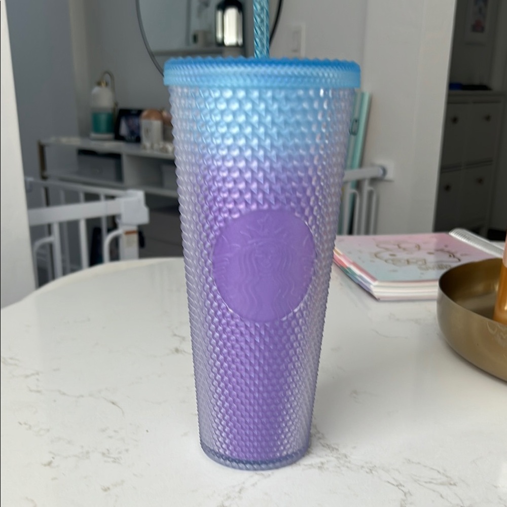 Starbucks Iridescent Purple and Blue Tumbler